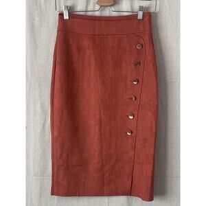 Ivy Ladies Steampunk Corpcore Pencil Skirt Size M Career Sophisticated Chic